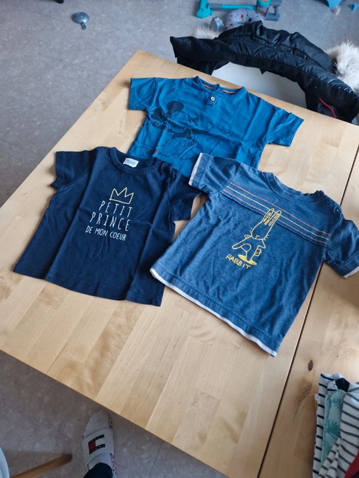 Lot de t-shirts manches courtes