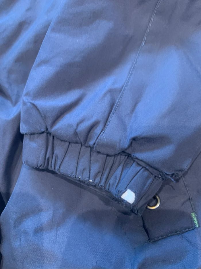 Manteau à capuche gris et vert garçon 5 ans Polochon - photo numéro 4