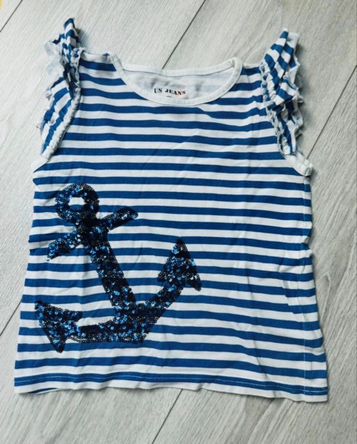 🌼tee shirt effet marin 5 ans 🌼