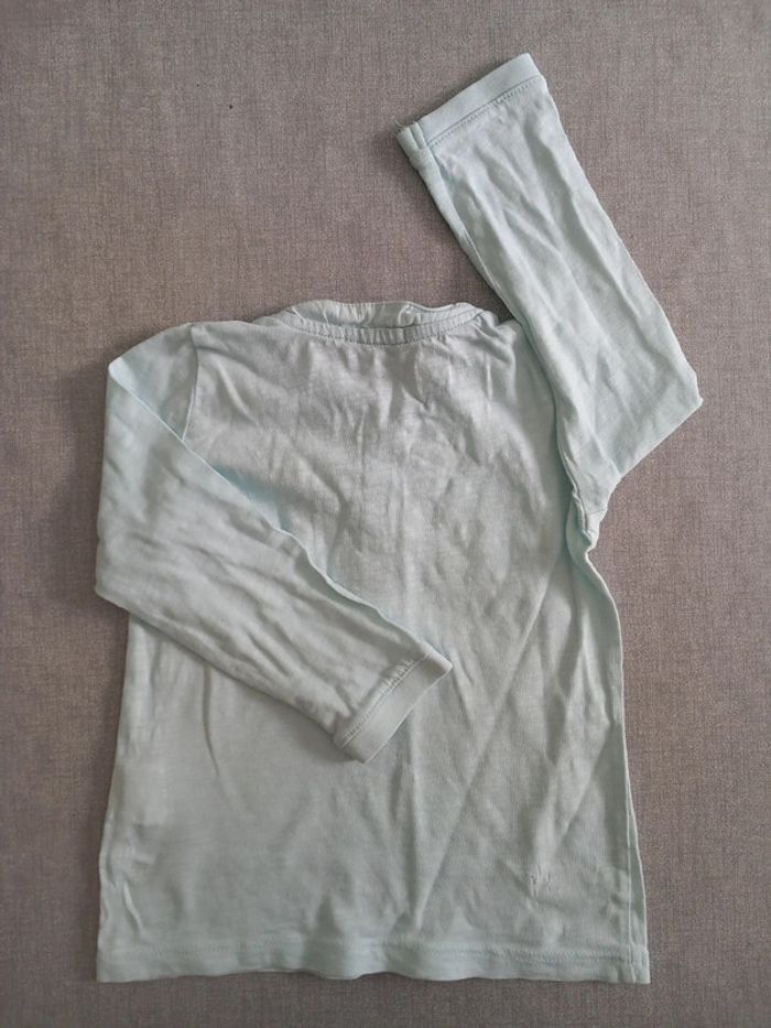 Tee-shirt manches longues 18 mois DPAM tbe - photo numéro 4