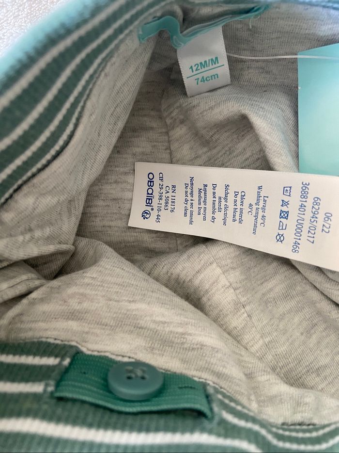 Pantalon bébé velours côtelé - photo numéro 2