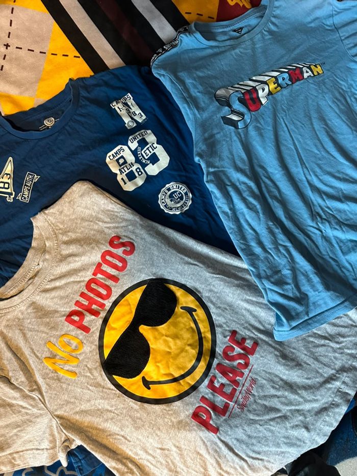 Lot de 3 t-shirt garçon