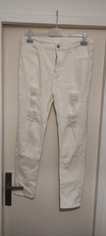 Jeans blanc shein