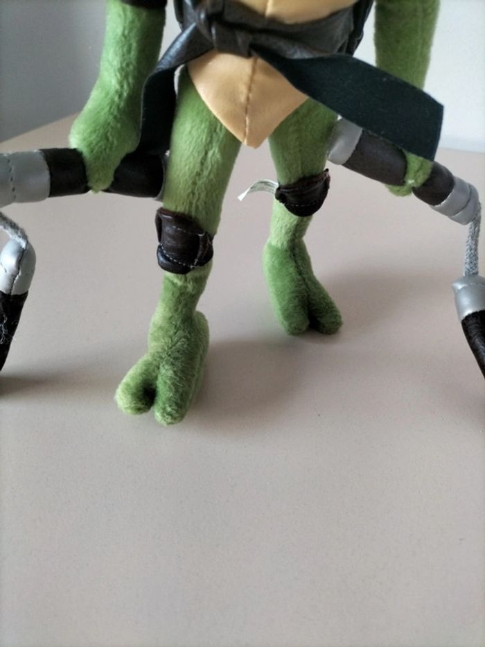 Peluche tortue ninja flexible 2007 - photo numéro 3