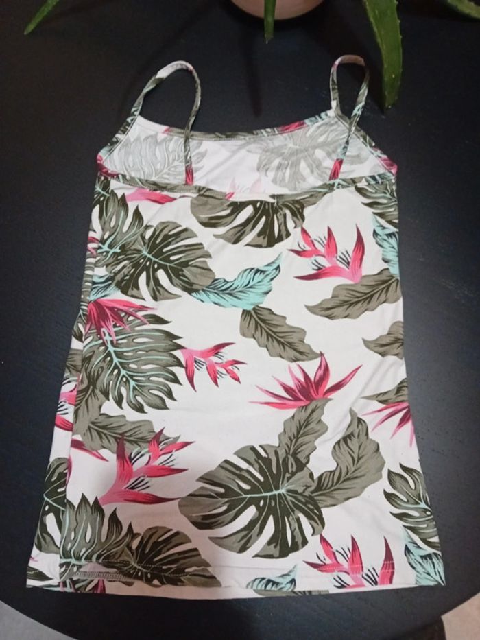 Débardeur XS Motif Florale - photo numéro 2