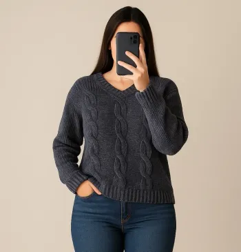 Pull Yessica de chez C&A, en très bon état, taille L.