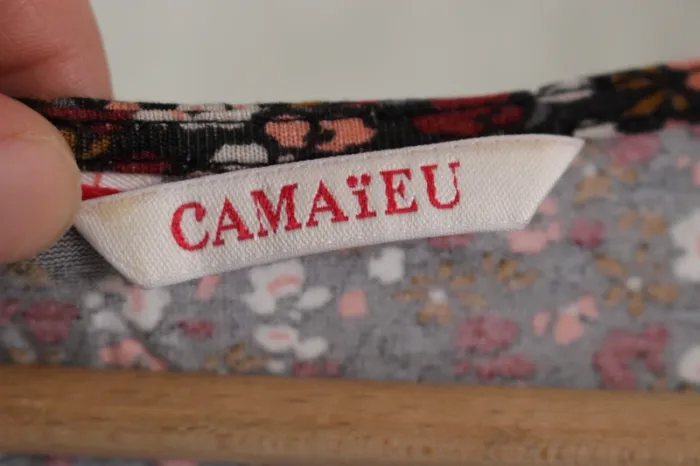 👚 Tshirt fleuri, camaieu 📌 - photo numéro 3