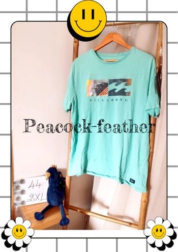 T-shirt bleu mint xxl homme billabong