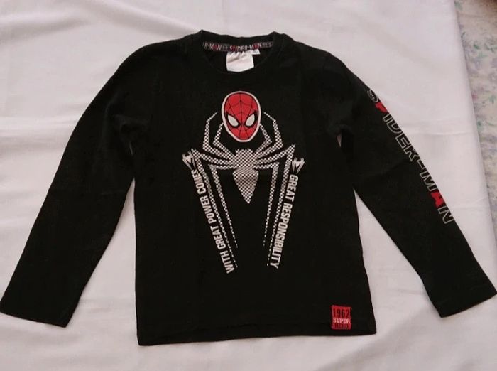 Tee-shirt garçon spiderman.