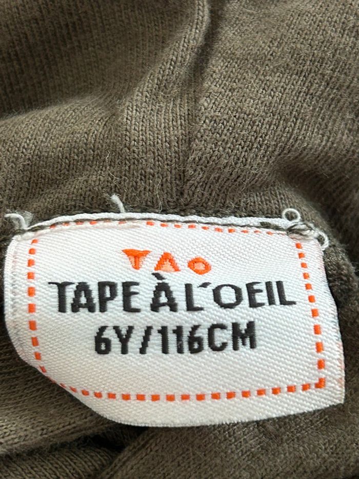 Sweat à Capuche Tape à l'Œil Taille 6 ans - photo numéro 3