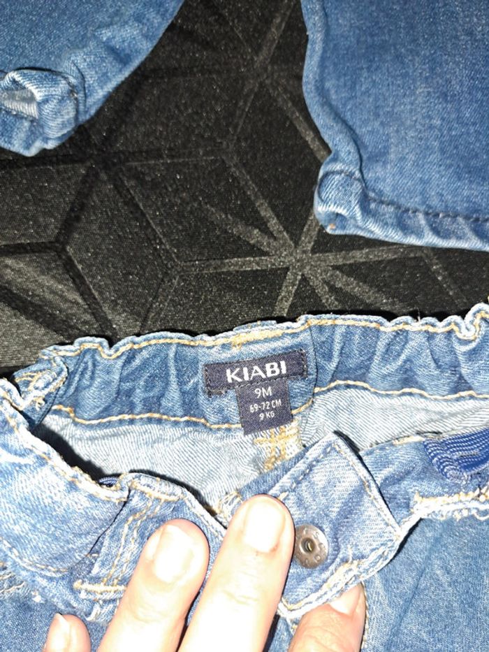 Lot de 10 pantalons multimarques 9mois - photo numéro 4