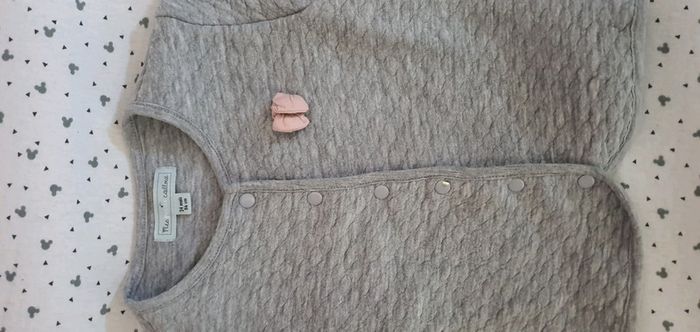 Gilet gris 24 mois fille - photo numéro 2