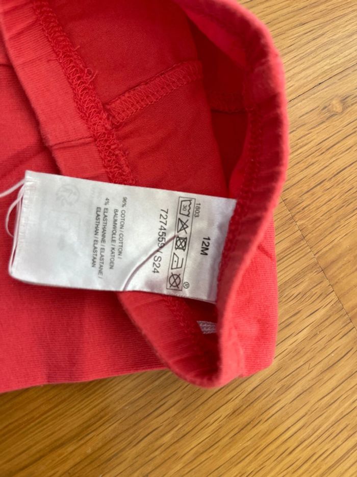 Lot de 2 leggings neufs taille 12 mois - photo numéro 5