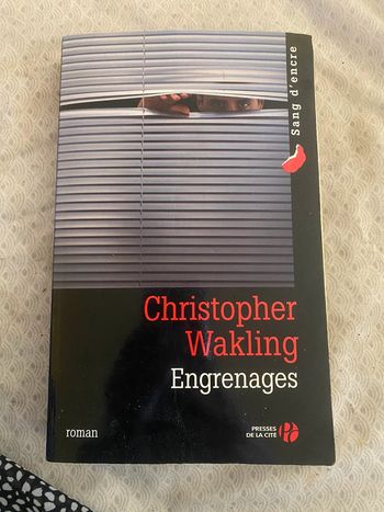 Livre Engrenages - Sang d’encre Christopher Wakling