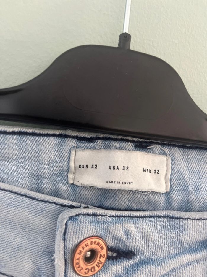 Jeans clair Zara - photo numéro 4