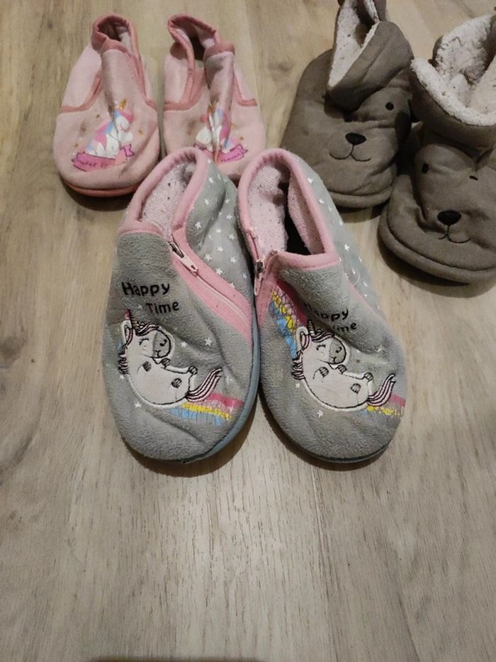 Lot de 3 chaussons - photo numéro 2