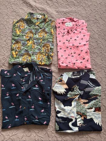 Lot de chemises Hawaïenne Japonaise