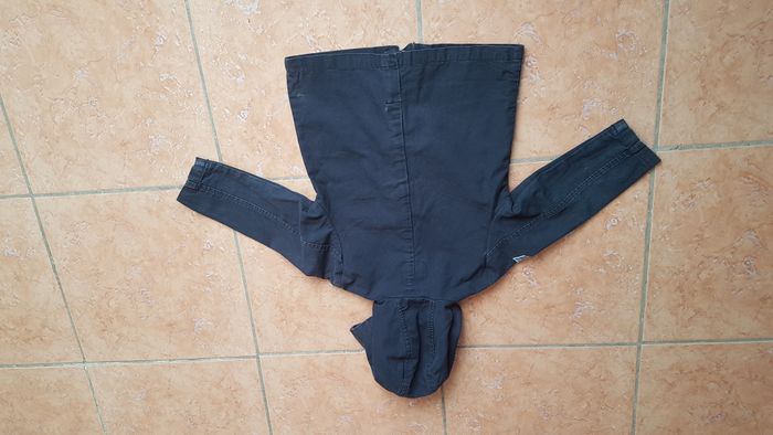 Manteau mi-saison à capuche garçon 4 ans noir Kiabi - photo numéro 4