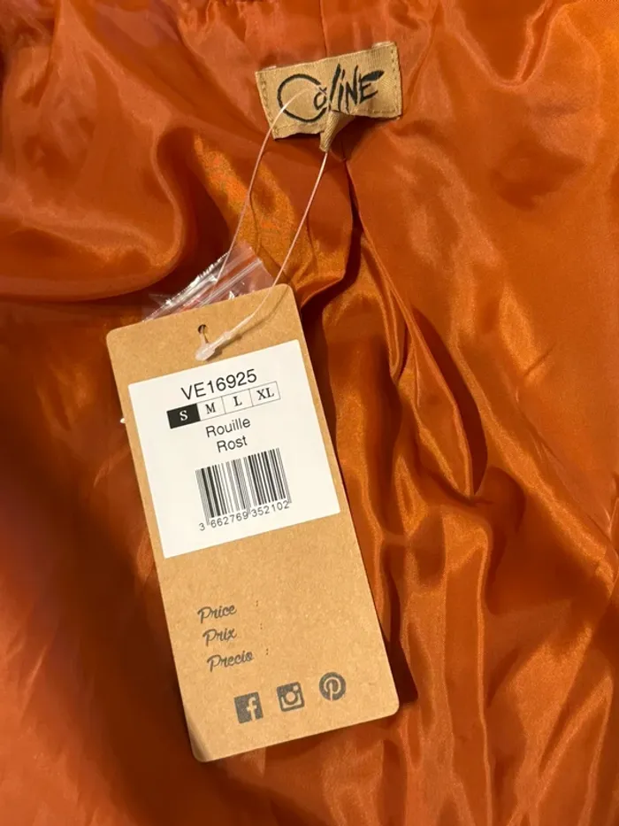 Manteau Coline neuf taille S oversize - photo numéro 8