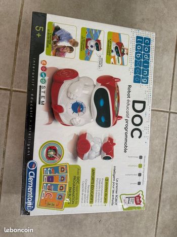 [NEUF] Clementoni- Doc Robot Éducatif Parlant Programmable