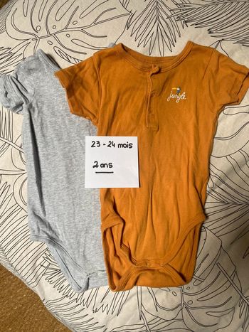 Lot 2 bodies 24 mois