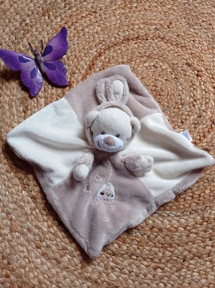 Doudou lapin ours