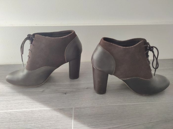 Bottines marrons pointure 40 - photo numéro 4