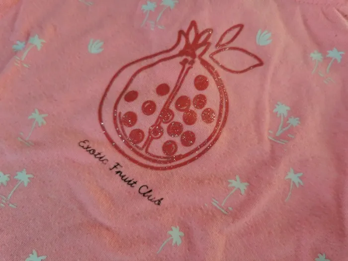 T shirt fruit exotique 12 mois - photo numéro 2