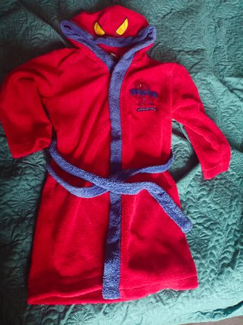 Peignoir Spider-Man 7 . Ans 