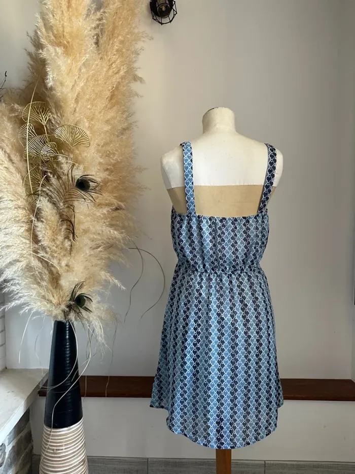 Robe d’été bleue M - photo numéro 2