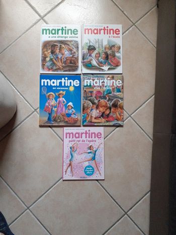 5 livres Martine