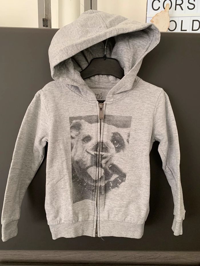 Gilet impression bouledogue