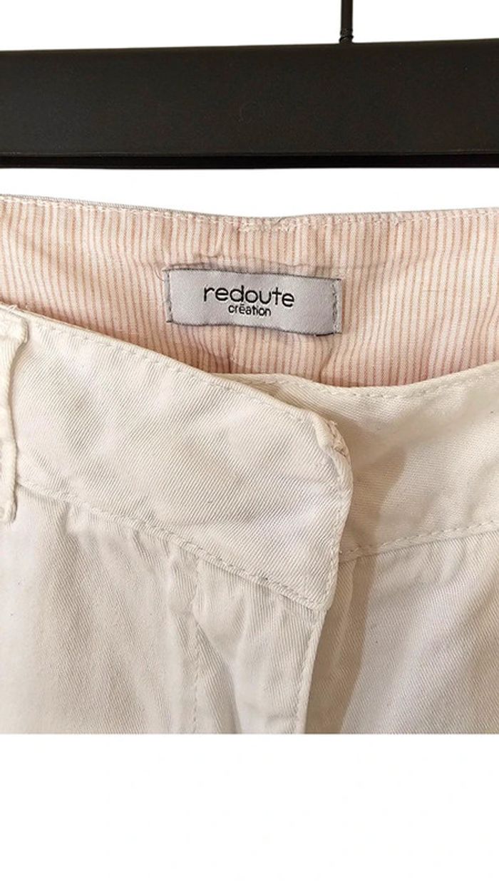 short La Redoute blanc taille 34 - photo numéro 4