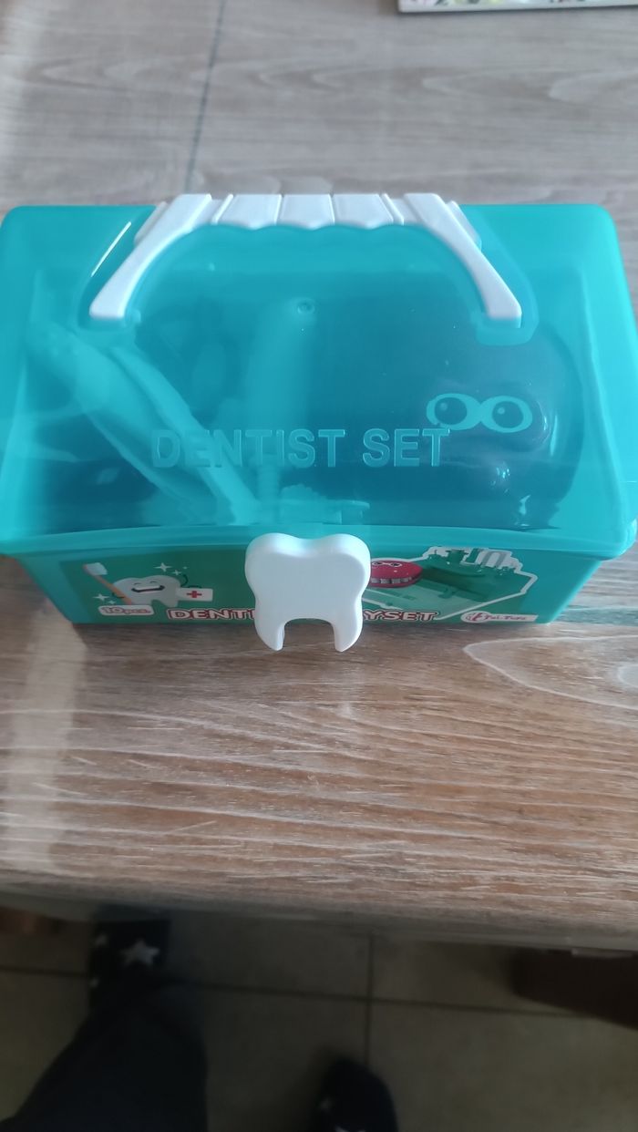 Valise tte jeu dentiste enfant - photo numéro 2