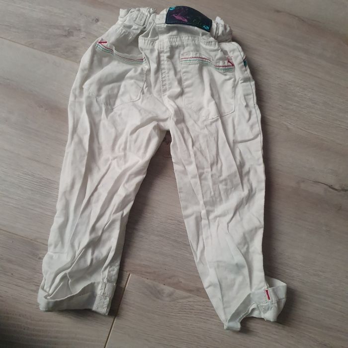 Pantacourt blanc 4 ans fille orchestra - photo numéro 2