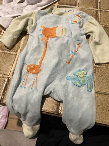Pyjama garçon 1 mois petit Kimbaloo 