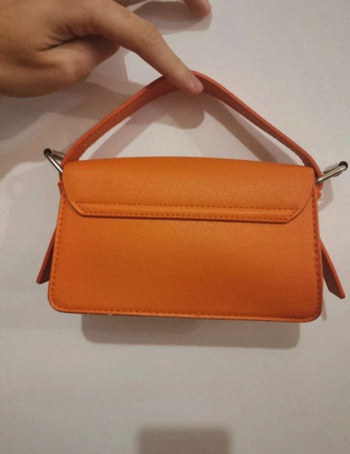 Petit sac à main orange Primark - photo numéro 2