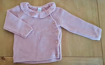 Gilet en maille bébé