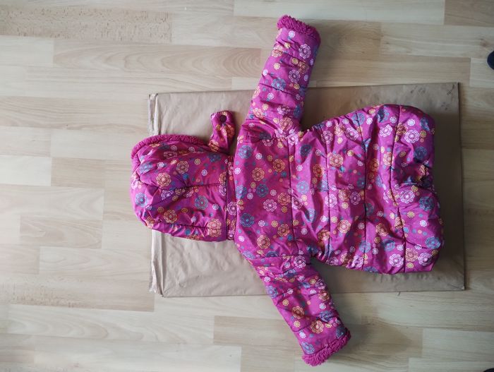 Doudoune fille imprimée fleurs Orchestra 18 mois/81 cm - photo numéro 2