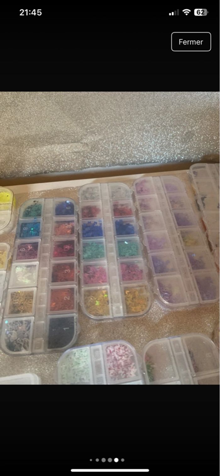 Lot pailette et strass - photo numéro 6