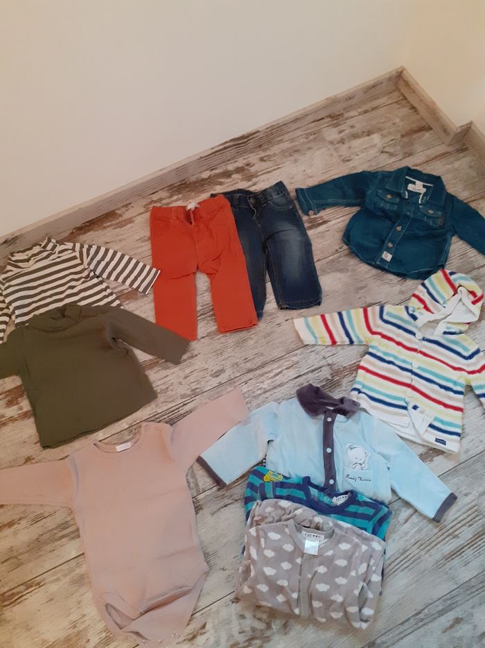 Lot vêtements garçon