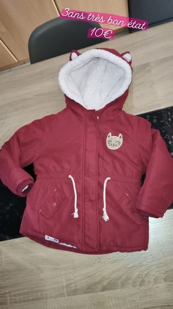 Veste 3ans fille