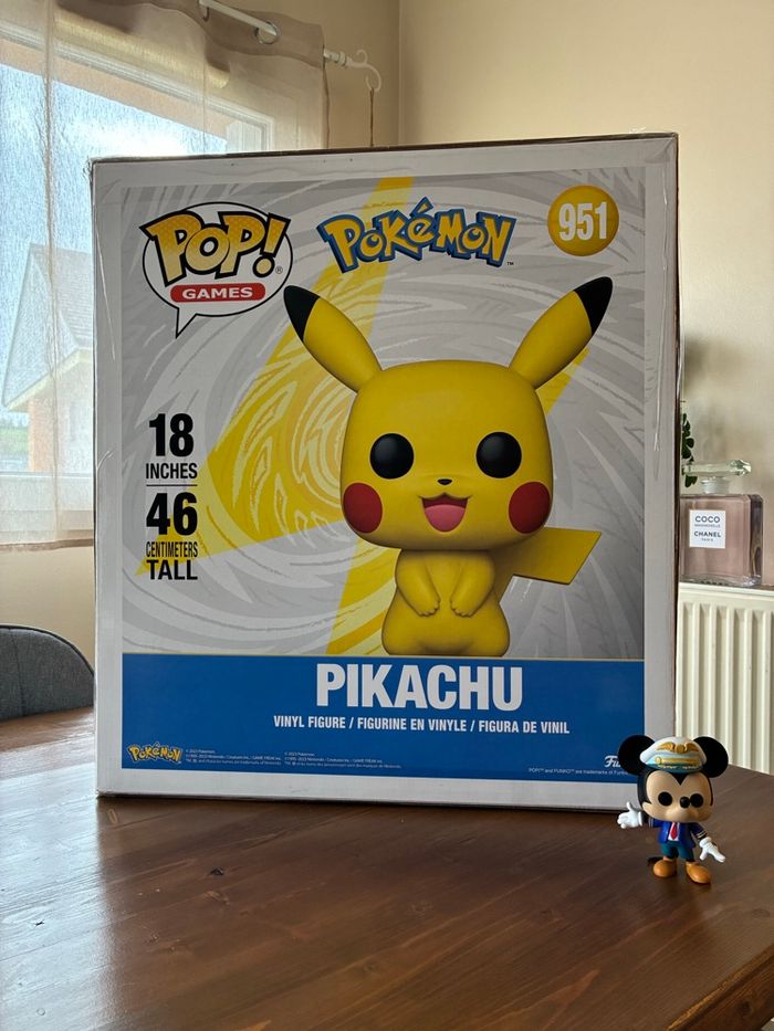 Géante figurine POP Pikachu Pokémon - photo numéro 2