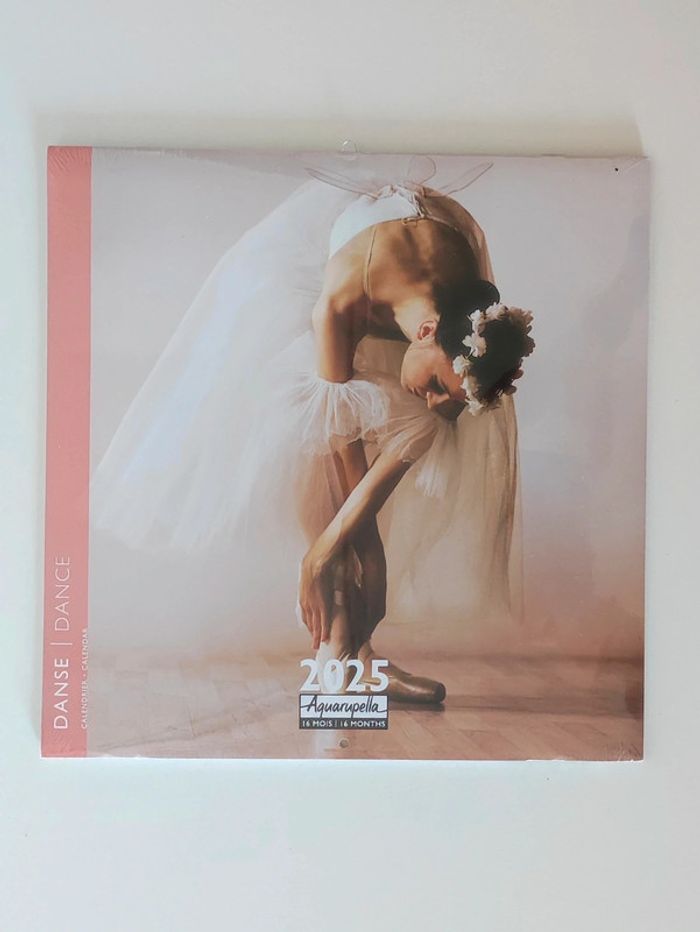 Calendrier 2025 Danseuse 16 mois / Aquarupella