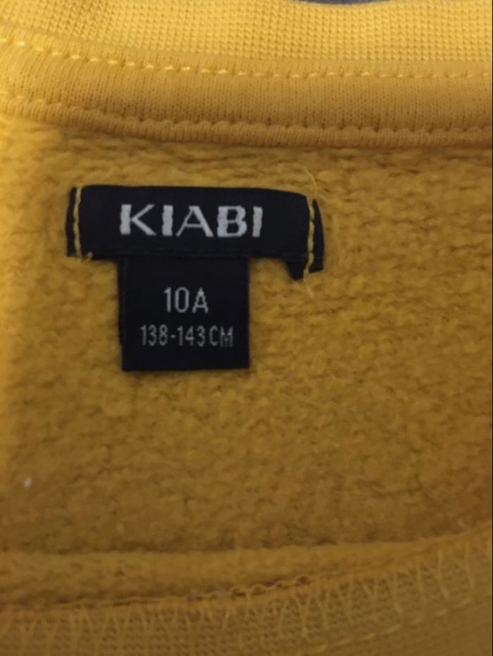Sweat Kiabi  - taille 10 Ans - photo numéro 4