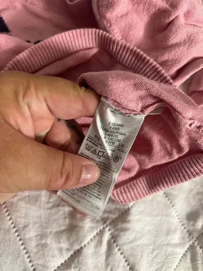Pull taille 3ans marque baby gap - photo numéro 4