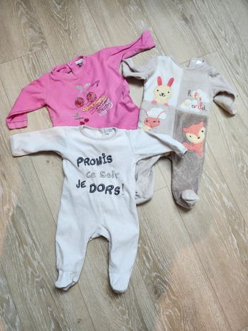Lot pyjamas 6 mois