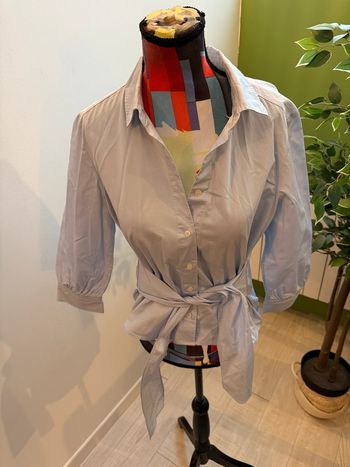 Chemisier Tommy Hilfiger bleu clair Taille 36