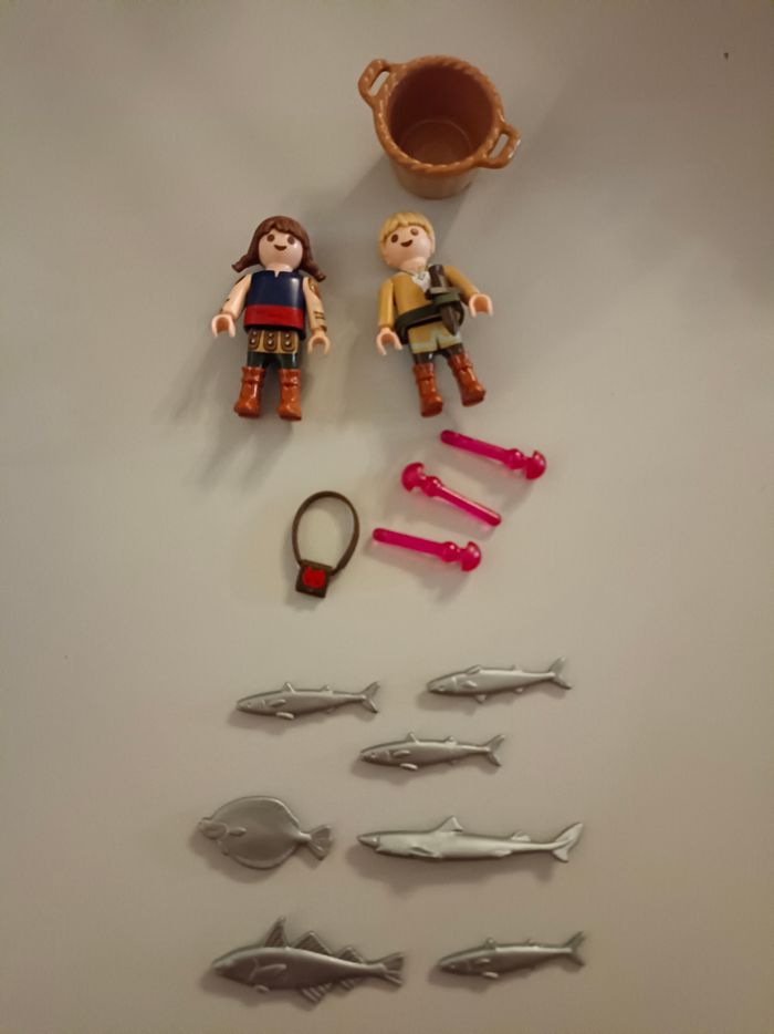 Playmobil Dragons 3 - Furie éclair et son bébé dragon et 2 enfants Vikings - photo numéro 10