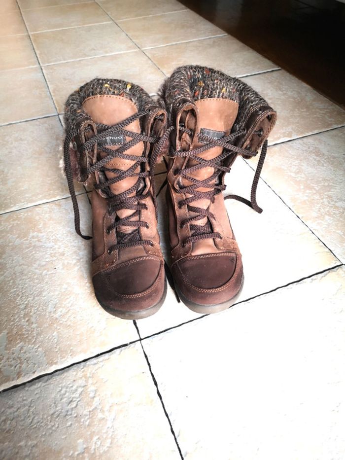 Bottes chaussures après ski montagne neige - photo numéro 2